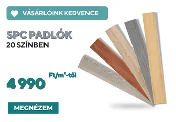 SPC padlók 20 színben
