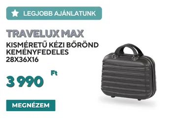 Travelux max kisméretű kézi bőrönd