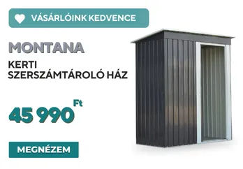 Montana kerti szerszámtároló ház