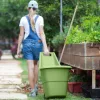 Easy go breeze műanyag kerti talicska 50l rezeda zöld