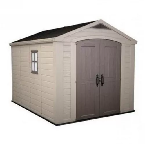 Factor 8x8 kerti ház, beige-taupe színben
