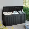Comfy műanyag kerti láda 270 L