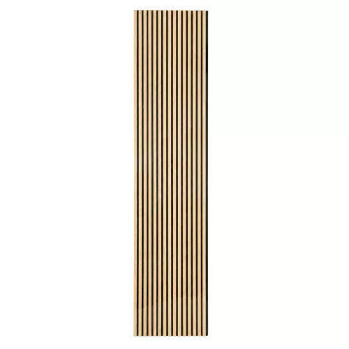 Akusztikus falpanel bambusz 260x60x1,8 cm