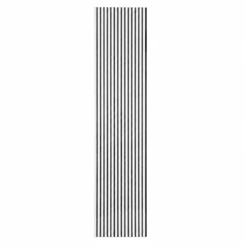 Akusztikus falpanel natúr fehér 260x60x1,8 cm