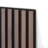 Akusztikus falpanel dió 260x60x1,8 cm