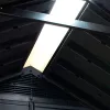 Newton Plus wide 11 x 7,5 műanyag kerti ház barna