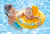 Intex 56585 felfújható baba úszóülés háttámlával