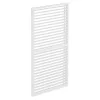 LUXE Lamellás oldalpanel R 123x218cm 4 m-ig fehér
