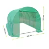 Fólia melegház 3X4,5X2 m váz-fólia