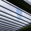 LUXE pergola 5,8x4m antracit LED világítással