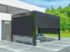 LUXE kézi napellenző 370x218cm 4 m-ig antracit