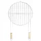 Kerek grillrács fa fogantyúval 51 cm