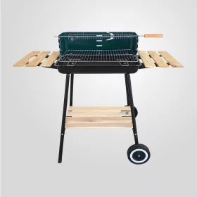 MIR244 téglalap alakú görgős széngrill