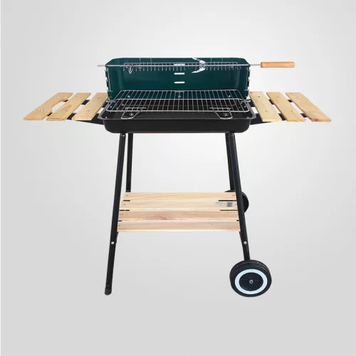 MIR244 téglalap alakú görgős széngrill