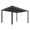 Luxe alumínium pergola 3x4