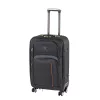 TraveLux light közepes bőrönd puha 68x45x25 cm fekete