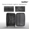TraveLux light nagy bőrönd puha 76x50x29 cm fekete