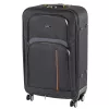 TraveLux light nagy bőrönd puha 76x50x29 cm fekete