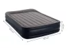 Intex 64136 kétszemélyes felfújható matrac beépített pumpával, 203 × 152 cm
