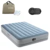 Intex 64159 kétszemélyes felfújható ágy beépített elektromos pumpával, 203 × 152 × 36 cm