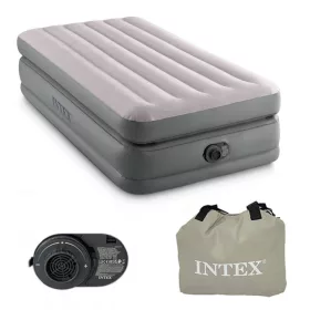   Intex 64162 egyszemélyes felfújható ágy beépített elektromos pumpával, 191 × 99 × 51 cm