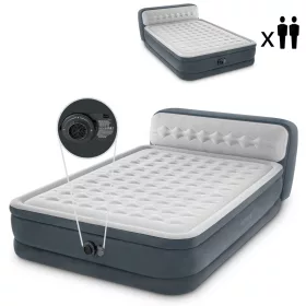   Intex 64448ND Deluxe felfújható ágy pumpával, 236 × 152 cm