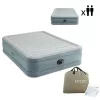 Intex 64824 kétszemélyes felfújható ágy beépített elektromos pumpával, 203 × 152 × 46 cm
