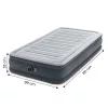 Intex 67766ND Comfort egyszemélyes felfújható ágy pumpával, 191 × 99 cm