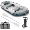 Intex 68373 Mariner 3 háromszemélyes felfújható csónak evezőkkel, pumpával, horgászbottartókkal és motortartóval