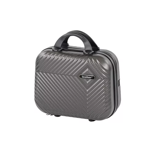 TraveLux Pro kézi bőrönd keményfedeles 28x36x16 cm szürke