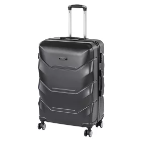 TraveLux Max nagy bőrönd keményfedeles 76x50x29 cm fekete