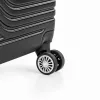 TraveLux Urban kézipoggyász keményfedeles levehető kerékkel 40x29x19 cm fekete
