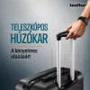 TraveLux Urban kézipoggyász keményfedeles levehető kerékkel 40x29x19 cm fekete