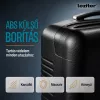 TraveLux Urban kézipoggyász keményfedeles levehető kerékkel 40x29x19 cm fekete