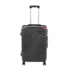 TraveLux Urban közepes bőrönd keményfedeles 68x45x25 cm fekete