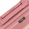 TraveLux Urban kézipoggyász keményfedeles levehető kerékkel 40x29x19 cm lazacrózsaszín
