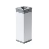 Uni bútorláb 150 mm ezüst