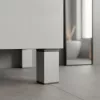 Uni bútorláb 60 mm ezüst