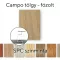 Leziter Campo tölgy Vinyl SPC fózolt padló minta/db
