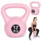 Kettlebell 12 kg rózsaszín