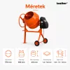 Mixer 140 betonkeverő 140 l