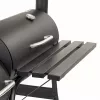 Faszenes kerti grillsütő füstölővel
