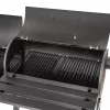 Faszenes kerti grillsütő füstölővel