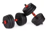 Állítható súlyzók 2x20 kg-os súlyzó szett 40 kg-os rúd
