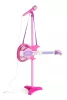 Játék gitár 57 cm mikrofonnal és álvánnyal