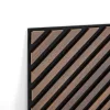 Akusztikus falpanel Deco I dió 260x60x1,8 cm