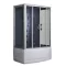 Emilia 85x135 cm hidromasszázs kádkabin elektronikával Black