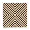 Akusztikus falpanel Deco IV bambusz 60x60x1,8 cm