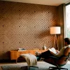 Akusztikus falpanel Deco IV bambusz 60x60x1,8 cm