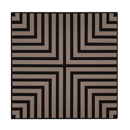 Akusztikus falpanel Deco V olajos tölgy 60x60x1,8 cm